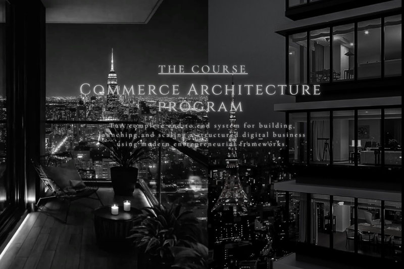 Commerce Architecture Program
