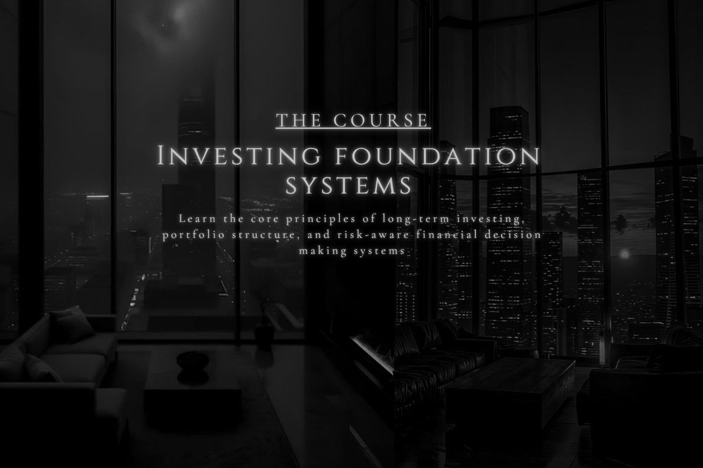 Investing Foundation Systems