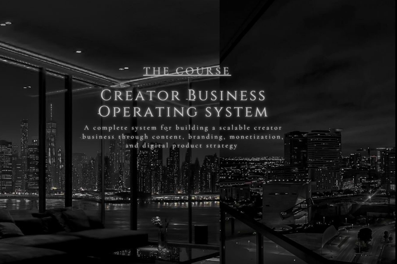 Creator Business Operating System